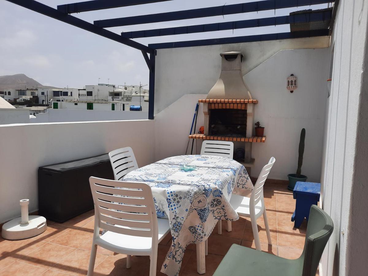 Gran Terraza Con Muy Bonitas Vistas Apartamento Caleta de Caballo Exterior foto
