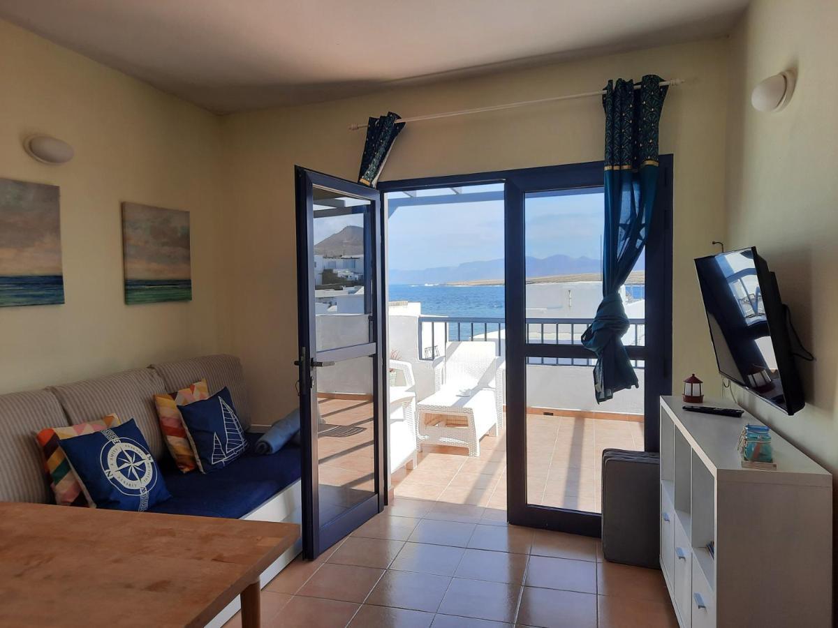 Gran Terraza Con Muy Bonitas Vistas Apartamento Caleta de Caballo Exterior foto