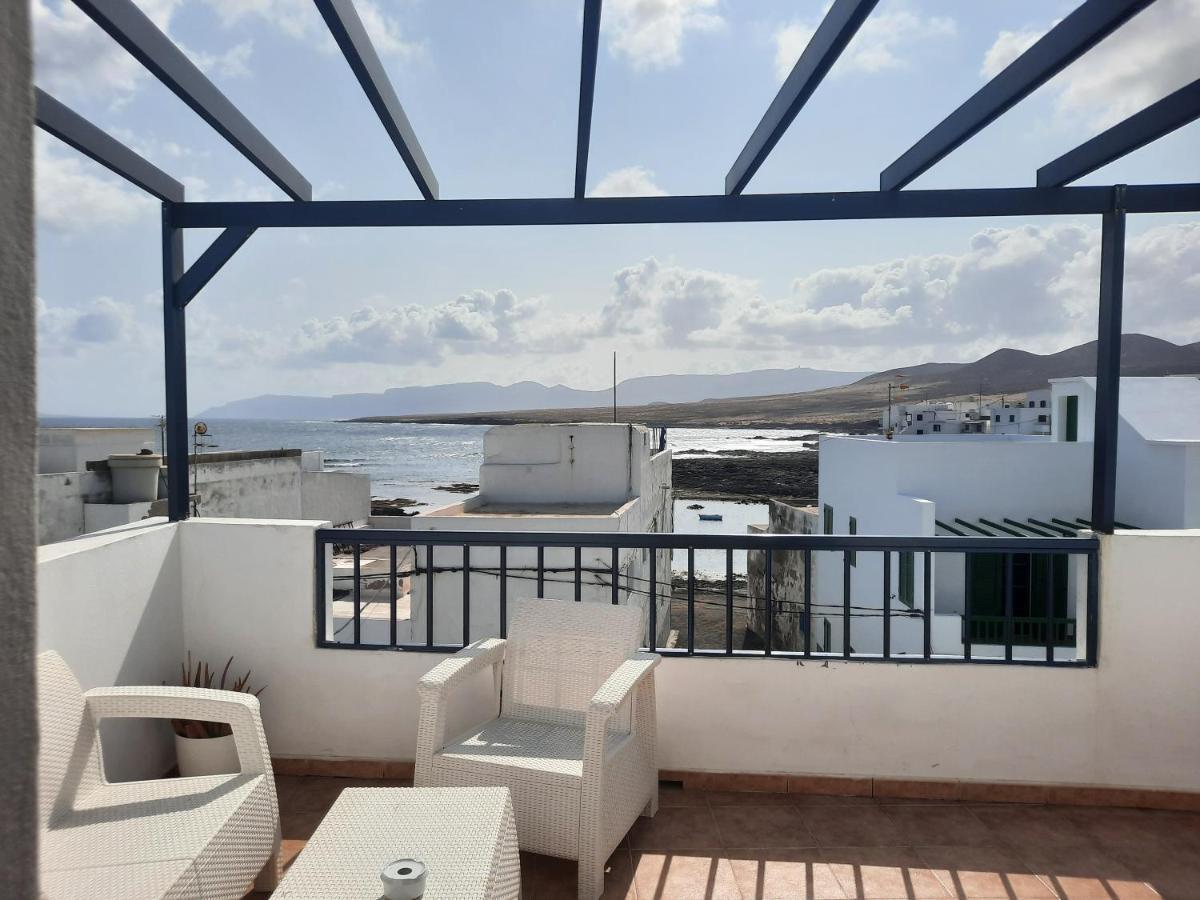 Gran Terraza Con Muy Bonitas Vistas Apartamento Caleta de Caballo Exterior foto